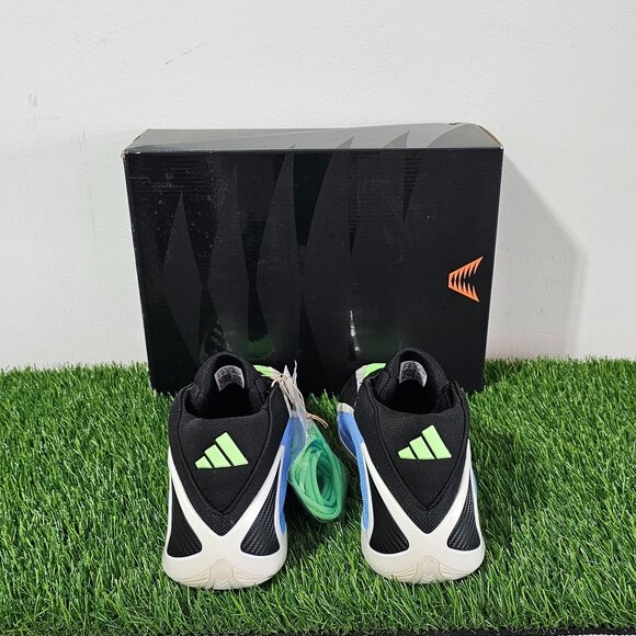 ADIDAS Anthony Edwards 2-Blue Fusion /Zero Metalic/Lime Burst - Size 11 -JR4359 main image 5